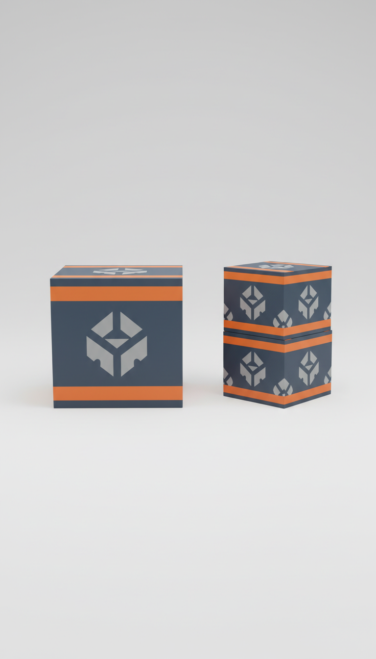 Shipping Box With Branded Design